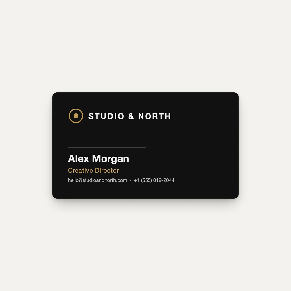 Gold Foil Black Cards