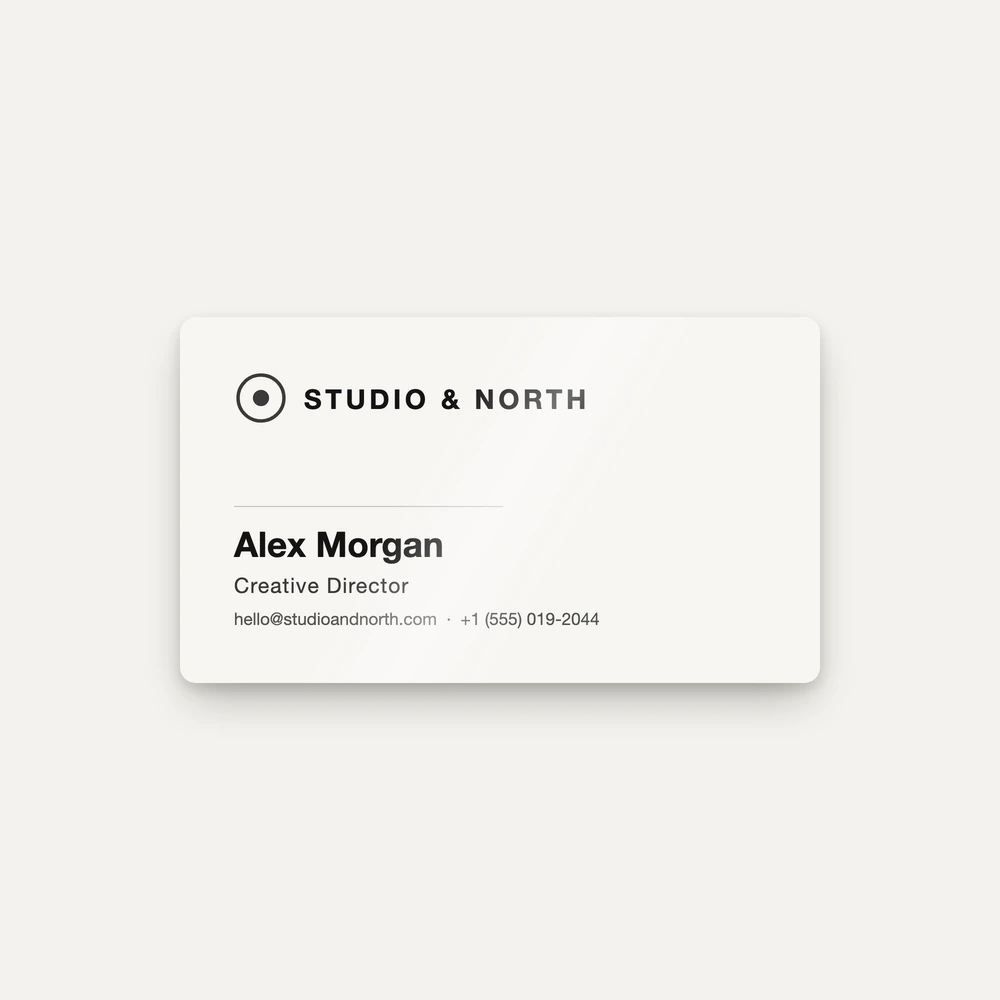 Premium Suede Business Cards