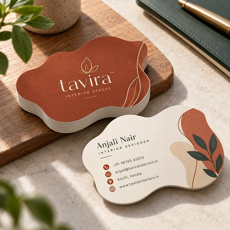 Any Shape (Die-cut) Business Cards