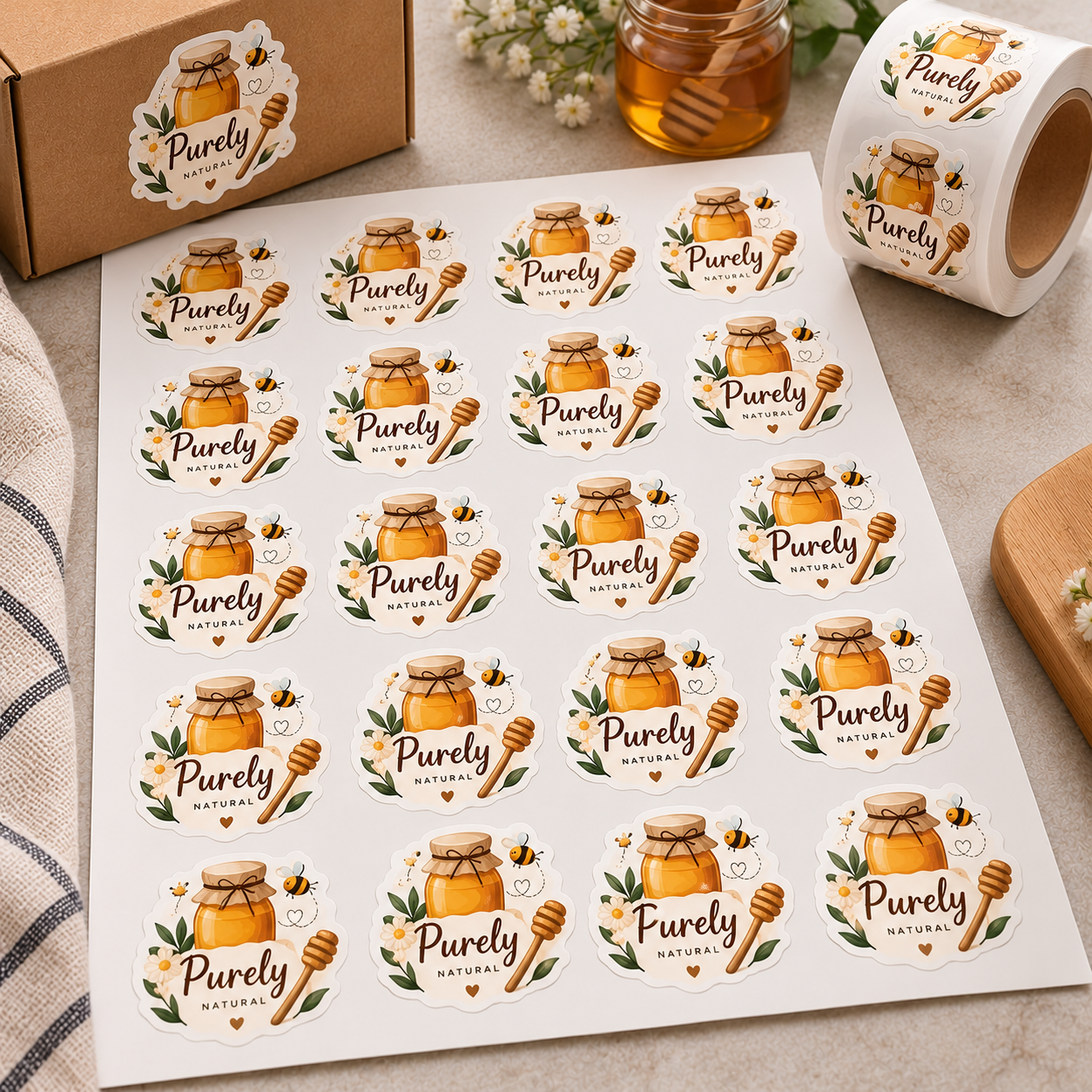 Any Shape (Kiss-cut) Stickers view 2