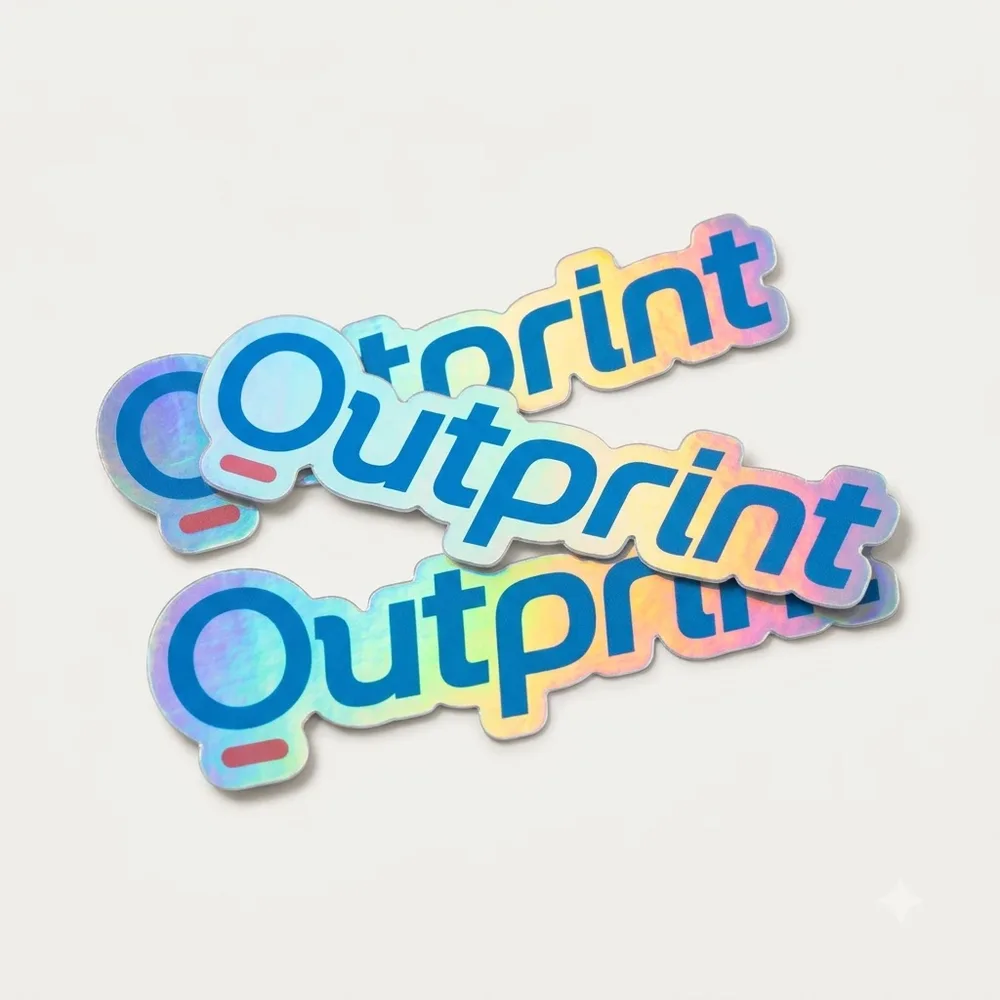 Holographic Die-Cut Stickers