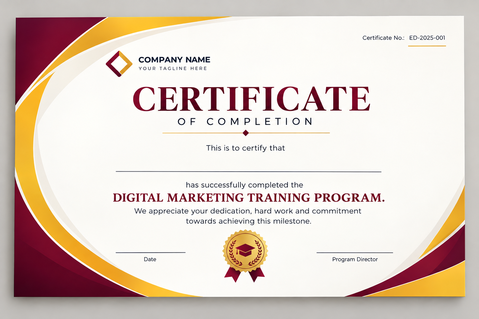 Premium Certificates