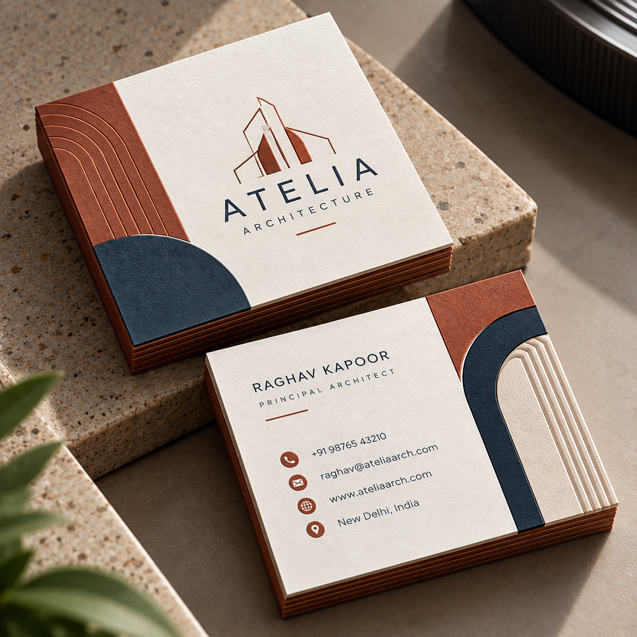 Square Business Cards view 2