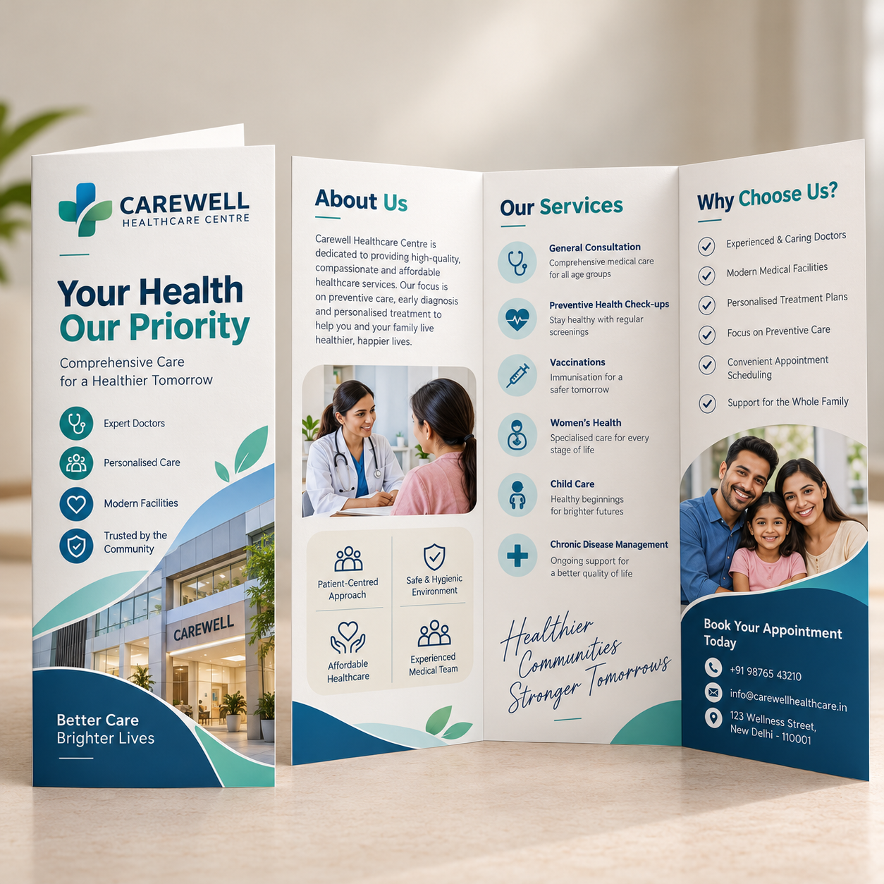 Trifold Pamphlets view 2